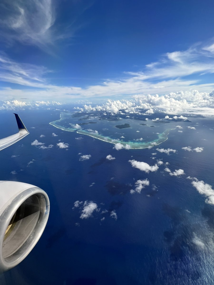 megoldenberg's tweet photo. Thank you Sharon &amp; Sammy and the rest of the @united March 8th Island Hopper crew! You made the start to our epic mother &amp; son trip so welcoming. Loved the homemade lei, and we of course loved the views from the air throughout the whole journey. https://t.co/XbfaJWUKHg