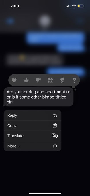 i love that most times someone sees a big tit bimbo in portland, im contacted like this 😂 https://t.