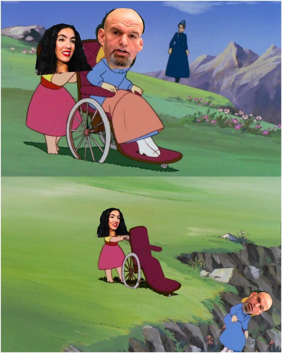 AWildTriggering's tweet image. Where is Fetterman?  Anybody asked his wife?