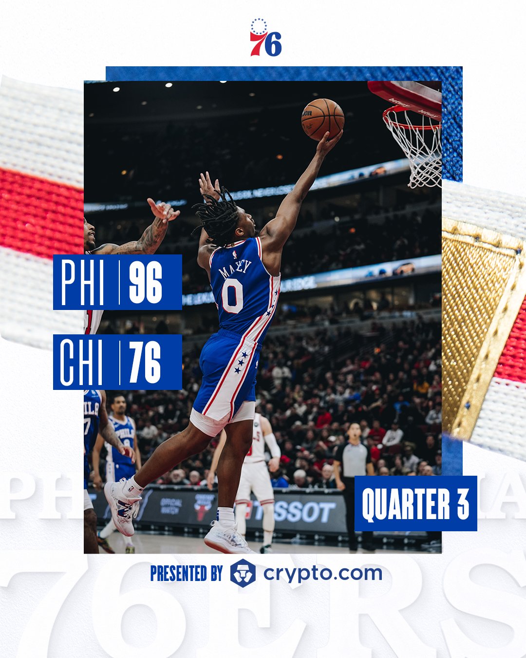 Philadelphia 76ers on Twitter: "another fitting score after 3! 🪙