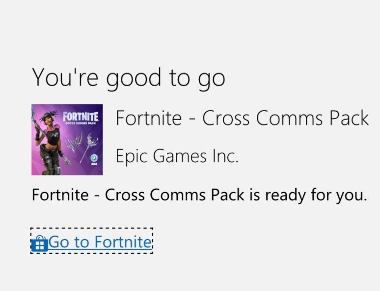 Cross Comms Pack - Epic Games Store