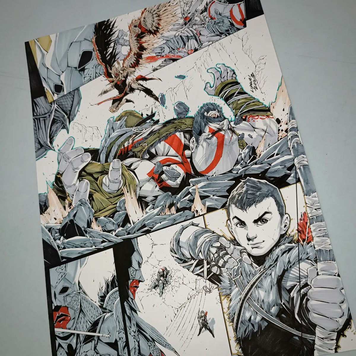 LipweiChangArt's tweet photo. God of War commission
#ComicArt #comics #GodOfWar #kratos #valkyrie #sonygames https://t.co/BFHSrG36kz