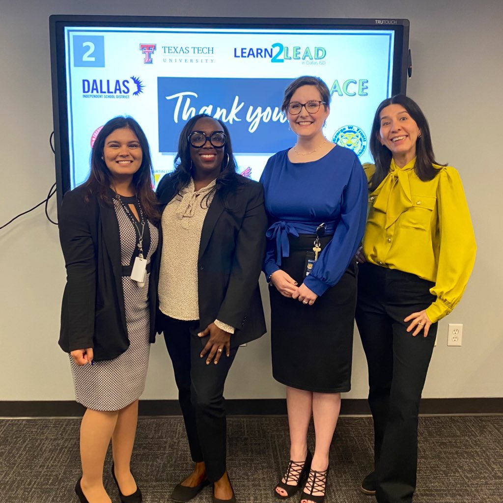 BurkeScience105's tweet photo. @LEAD_DallasISD @ACEDallasISD @TTUEducation @PrincipalBernal @russelllonnie3 @PrincipalOrtega Thank you for supporting our TTU Principal Fellow Cohort! #ChangeLeaders https://t.co/sUqMWZ8sr8