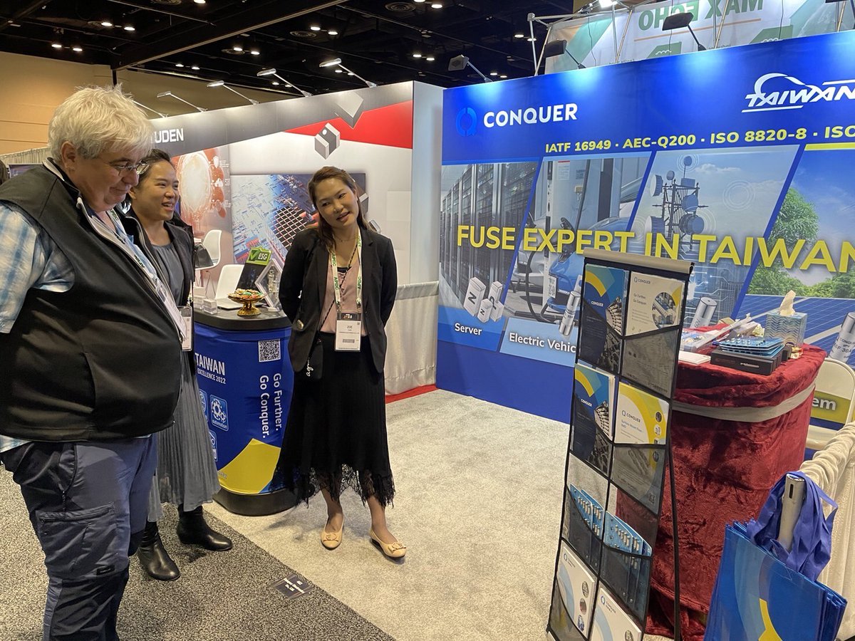 ConquerElectro1's tweet photo. Day 1 of the APEC 2023!

📍 Orange County Convention Center Florida, booth 462
📅 19 - 22 March 2023, 09.00h to 17.00h

#APEC2023 #AppliedPowerElectronicsConference #CONQUER #Fuse #FuseMaker #MadeInTaiwan #PassiveComponent #Electronics #Event #Energy https://t.co/cN2c9sdrw8