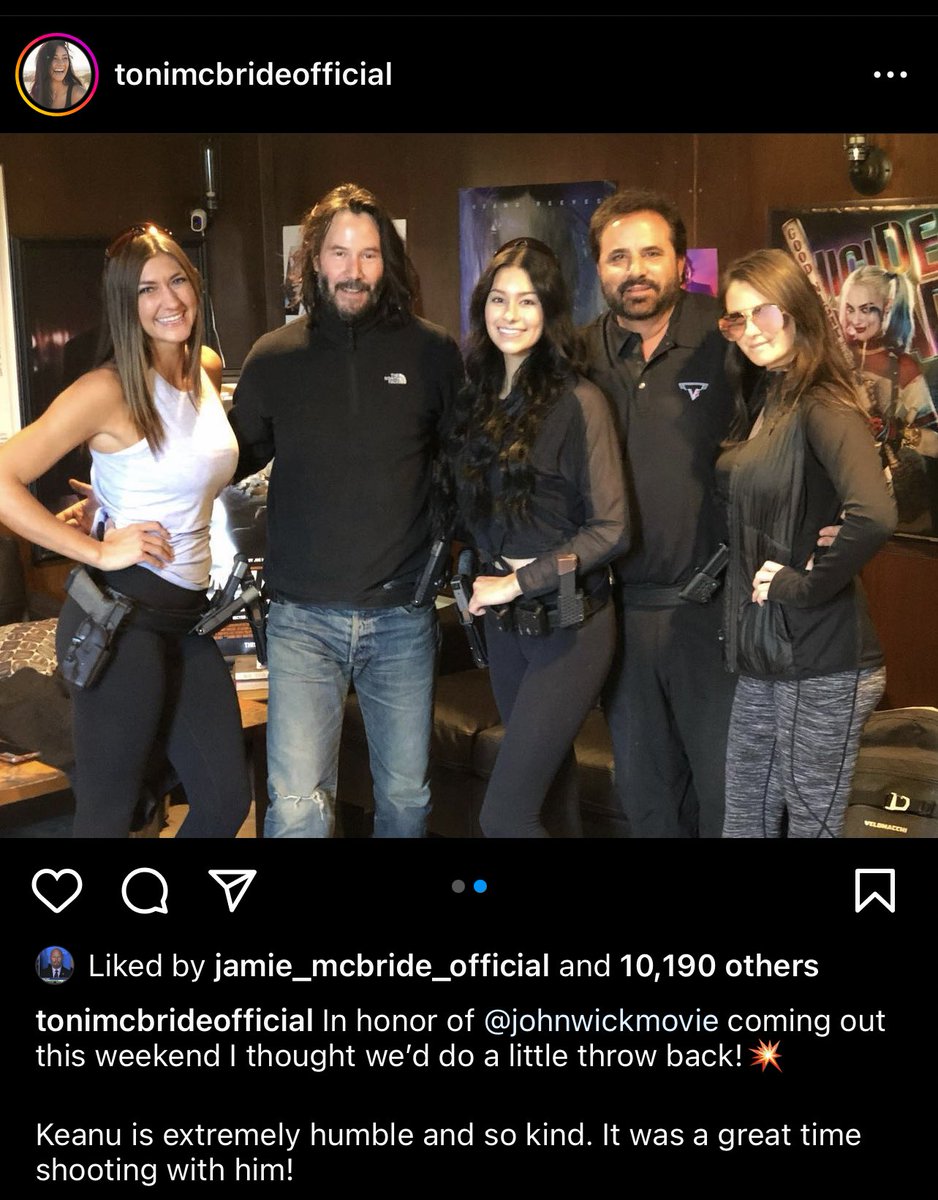 PplsCityCouncil's tweet photo. In honor of John Wick coming out this weekend, here are some pictures of Keanu Reeves with his friend, killer cop Toni McBride: https://t.co/WChHGtm2wy