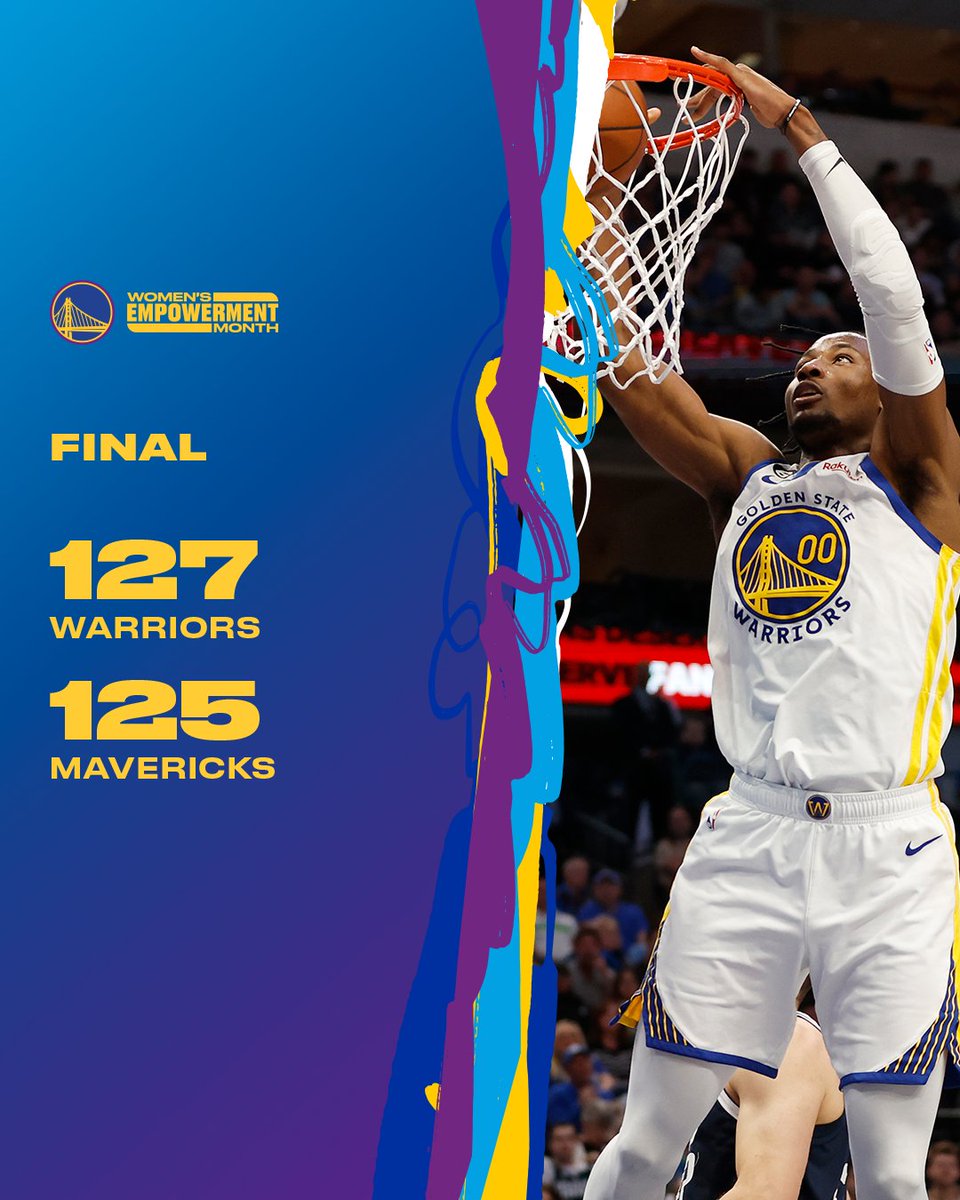 warriors's tweet photo. DUB in Dallas 💪 https://t.co/Gn1q735RJl