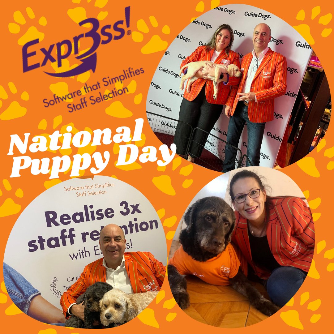 Happy #NationalPuppyDay to all the puppies and puppy lovers out there! We're excited to be partnered with Guide Dogs Australia so of course we want to celebrate this special day! 

#expr3ss #guidedogsaustralia #puppylove