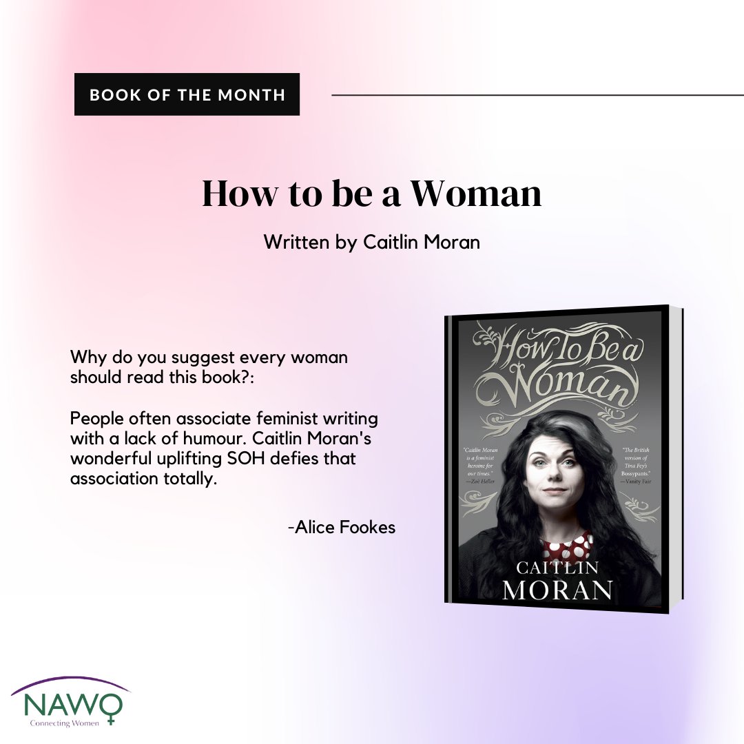 For March's book of the month, we are featuring 'How to be a Woman' by Caitlin Moran! If you have a book recommendation that you'd suggest every woman read, fill out your submission by clicking the link in our bio!
