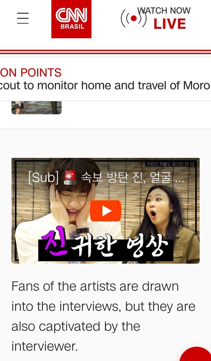 Jiniya1204's tweet photo. 3/23/23 Rapper Lee Youngji mentions #Jin &amp;No Prepare in her interview w CNN Brazil "I'm very grateful for Jin"

👤You mentioned Jin. How was this experience for u?
🙍‍♀️It was wonderful. It made our show more viral. Army from all over the 🌍 noticed me.I was even noticed in Finland+ https://t.co/SdoUuTNMMf