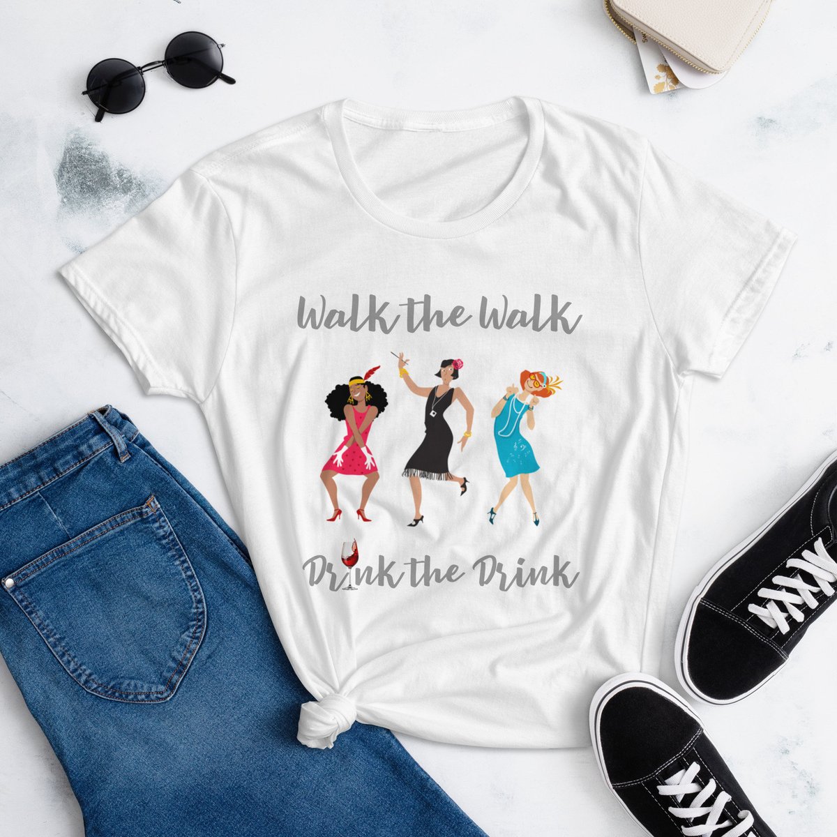 A fun shirt to wear on night out with girlfriends.  Great gift for friends, a bachelorettes or any lady that likes to get out.  Excited to share the latest addition to my #etsy shop: #ladiesnight #girlfriendgift #momsgonewild