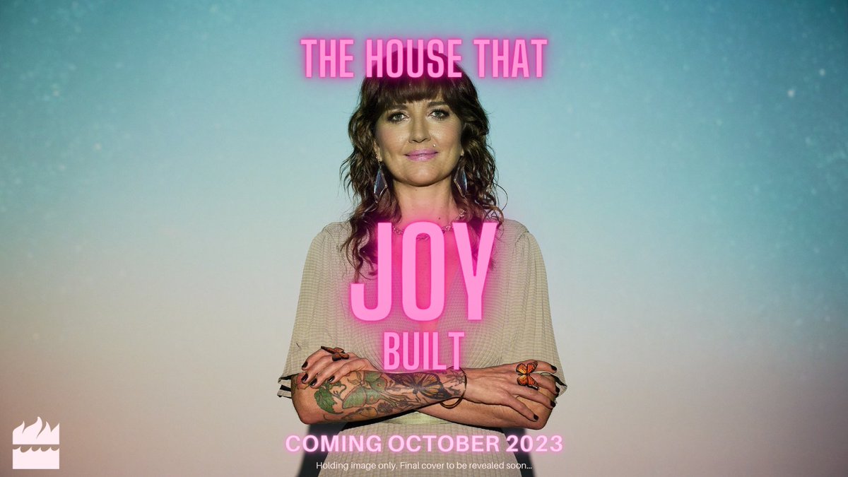 I'm shaking typing this but it's real! I'm writing a new non-fiction book. THE HOUSE THAT JOY BUILT is an openhearted clarion call to give ourselves permission to create. Read more + PRE-ORDERS: bit.ly/3TRdX45 This wouldn't exist without my readers. Thank you.