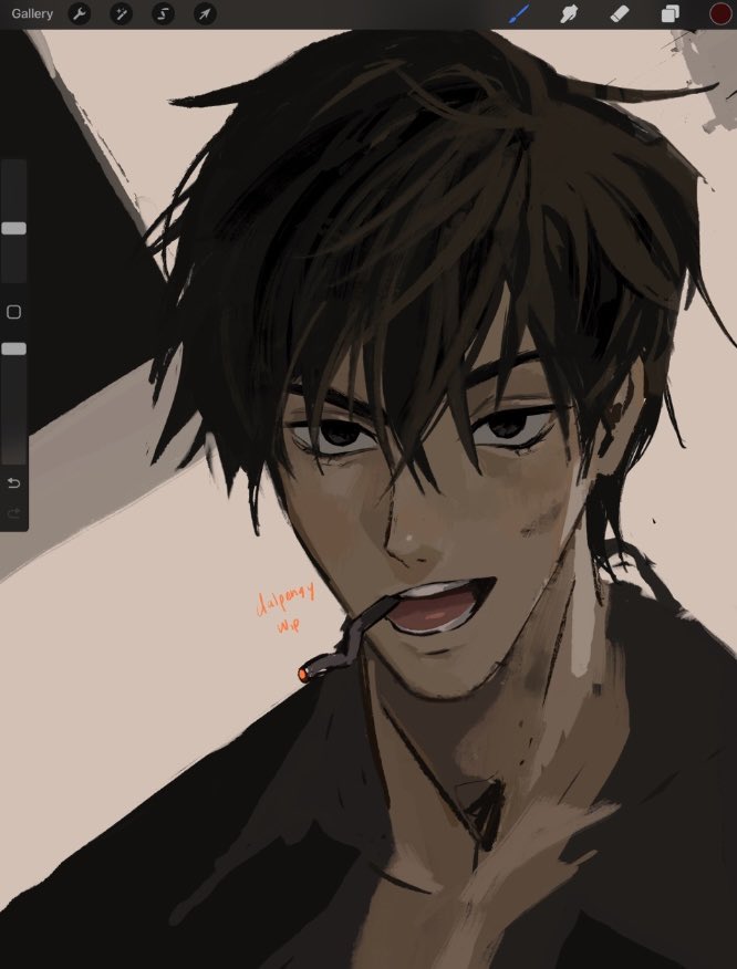 「wolfwood wip took five tries to upload o」|jo ☹︎☻︎のイラスト