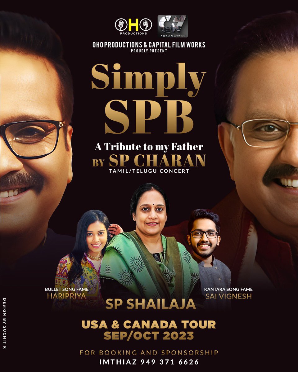 #spbliveson #livemusic #liveinconcert @sai_vignesh_r @haripriyasinger #spsailaja #ustour #canada #ᴄᴏᴍɪɴɢsᴏᴏɴ