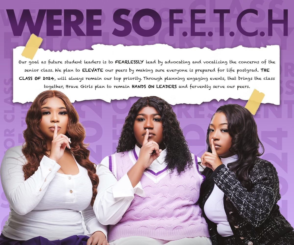 We’re like…really brave!
•
Check out our platform and learn how we plan to fearlessly lead you, ‘24!

xoxo 
Brave Girls 💋