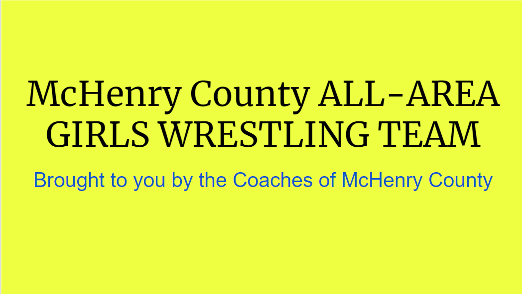 HHSWRESTLINGBJB's tweet photo. Here is your 2023 McHenry County All-Area GIRLS WRESTLING TEAM!

Built out of necessity for EQUAL REPRESENTATION, thanks to the coaches who sent me info. 

@Ilmatwomen
@IWCOA 

https://t.co/YmolZrnSBr https://t.co/DyRTaz6YtH