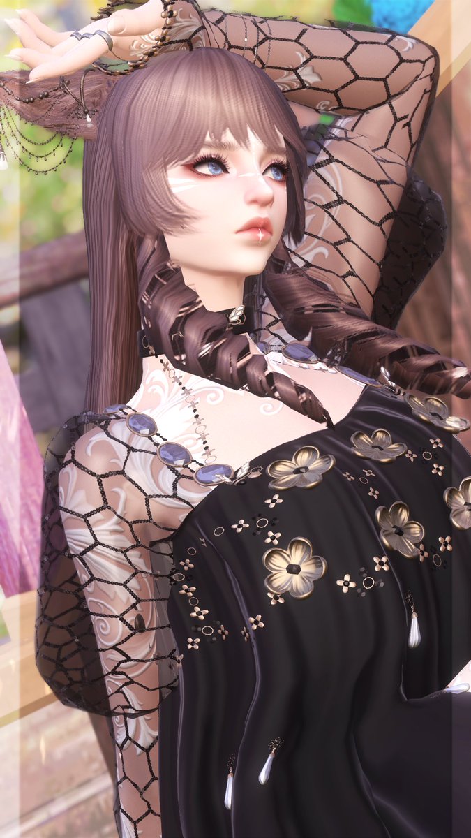 cha0ticpure's tweet photo. Lingering in the warmth of spring~

#flibeesbees | #imerismods | #MiesBees | #purplecocoon | #GPOSERS https://t.co/xx5rH6i6Ir