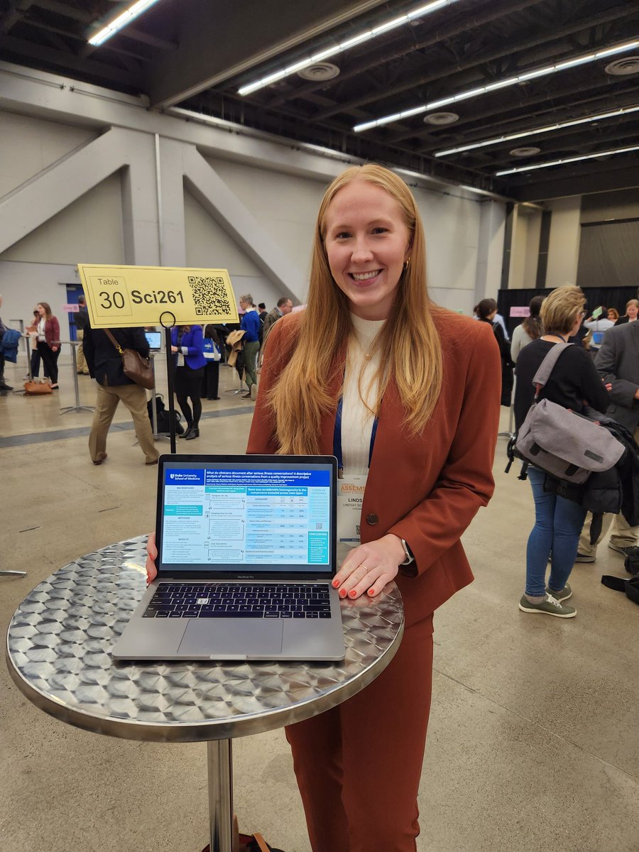 So proud of my mentee <a href="/Lindsay__MS/">Lindsay</a> and her work on serious illness conversation documentation! <a href="/aahpm/">AAHPM</a> #hapc2023