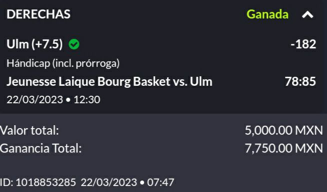 SoyLuisMiGL's tweet photo. GANAMOS CON LA EUROCOPA Y CON LA NBA 📈🏀💰 
ESTAMOS ONFIRE 📈💰✅✅✅✅

Si Dejan 200 ❤ Likes en este Tweet lo compartiré, en caso de no llegar a la Meta lo Compartiré únicamente entre los Que Dejen su Like ❤ y su RT 🔄 

UNETE AL CANAL 100% GRATUITO 👉 https://t.co/E6tEt7jJiB https://t.co/zUQZzkJcDl