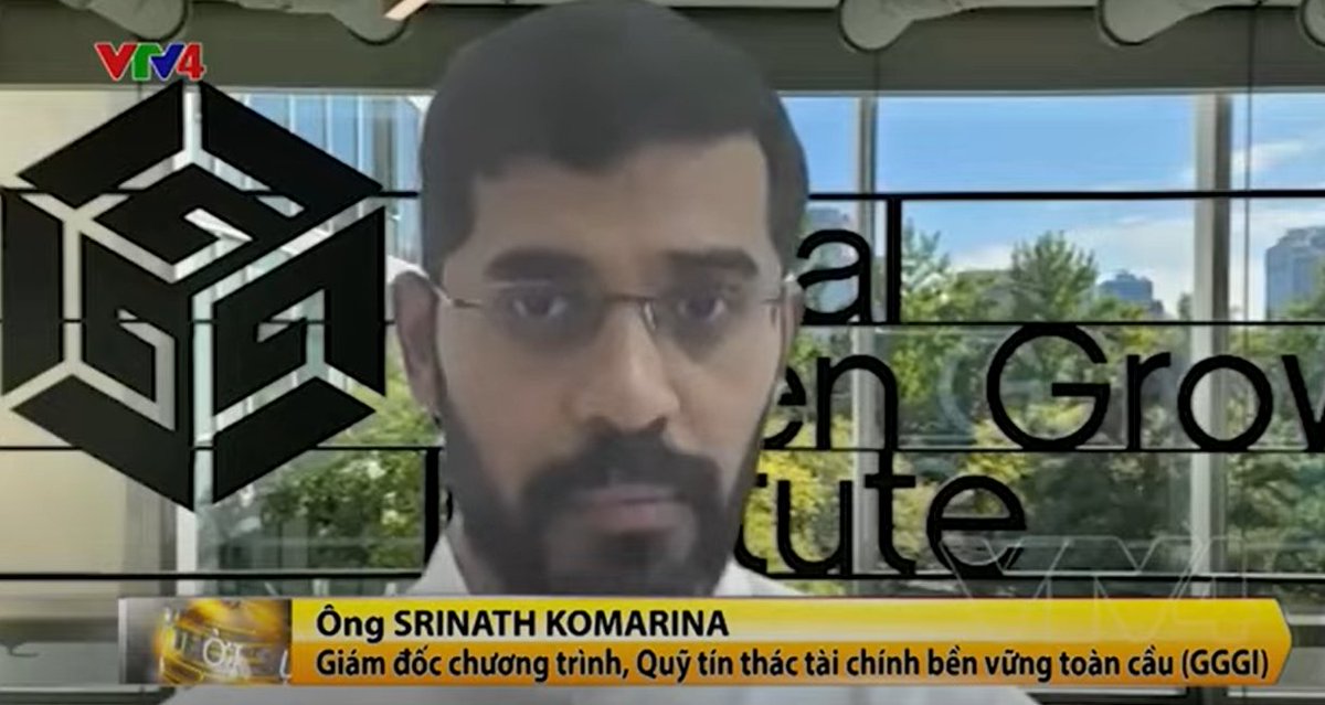 GGGIVietnam's tweet photo. Srinath Komarina, GGGI Program Manager of Global Trust Fund on Sustainable Finance Instruments, discussed w/VTV4 on the need for a common and viable definition of #beinggreen among stakeholders to build trust of investors & int'l orgs to #invest in #emergingeconomies like 🇻🇳
👇🔗 https://t.co/WvxEbY7elI