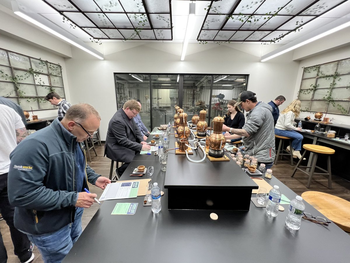 A huge shoutout to the Dancing Goat Distillery team for having Sketchworks out for a fun afternoon in the Gin Classroom and distillery tour.  We love seeing our projects completed and supporting our wonderful clients! 🍸 Cheers!