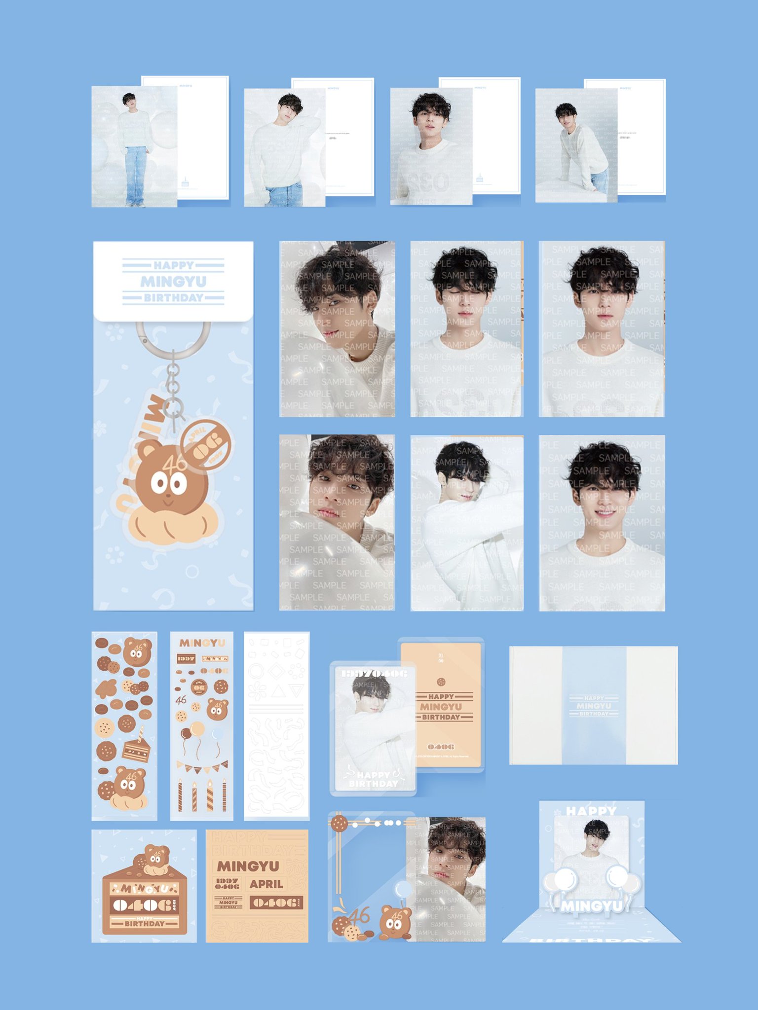 アイドル HAPPY MINGYU BIRTHDAY BOX VER.2 SEVENTEEN HAPPY MINGYU DAY Birthday Box Ver.2 Weverse Japan