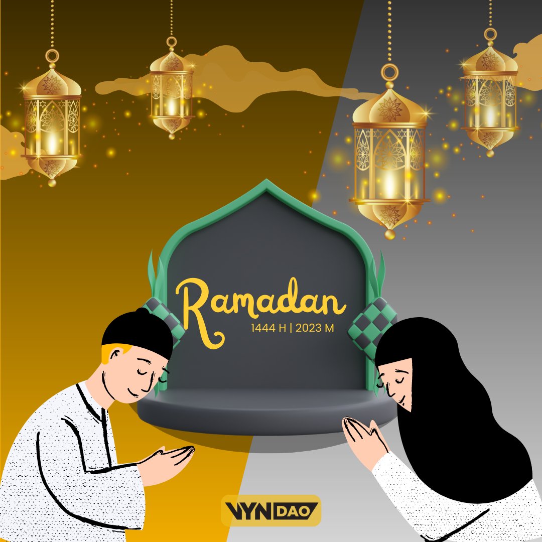 vyndao's tweet photo. Happy fasting to all VYNHERO Friends 🎉🎉

MARHABAN YAA RAMADHAN 🙏🙏
.
.
.
.
#VYNDAO #VYNTOKEN #defi #playtoearn #makerdao #cryptocurrency #cryptodao #btc #eth #vexanium #nftart #ramadhan2023 #bulanpuasa https://t.co/Qni4iVh9CD