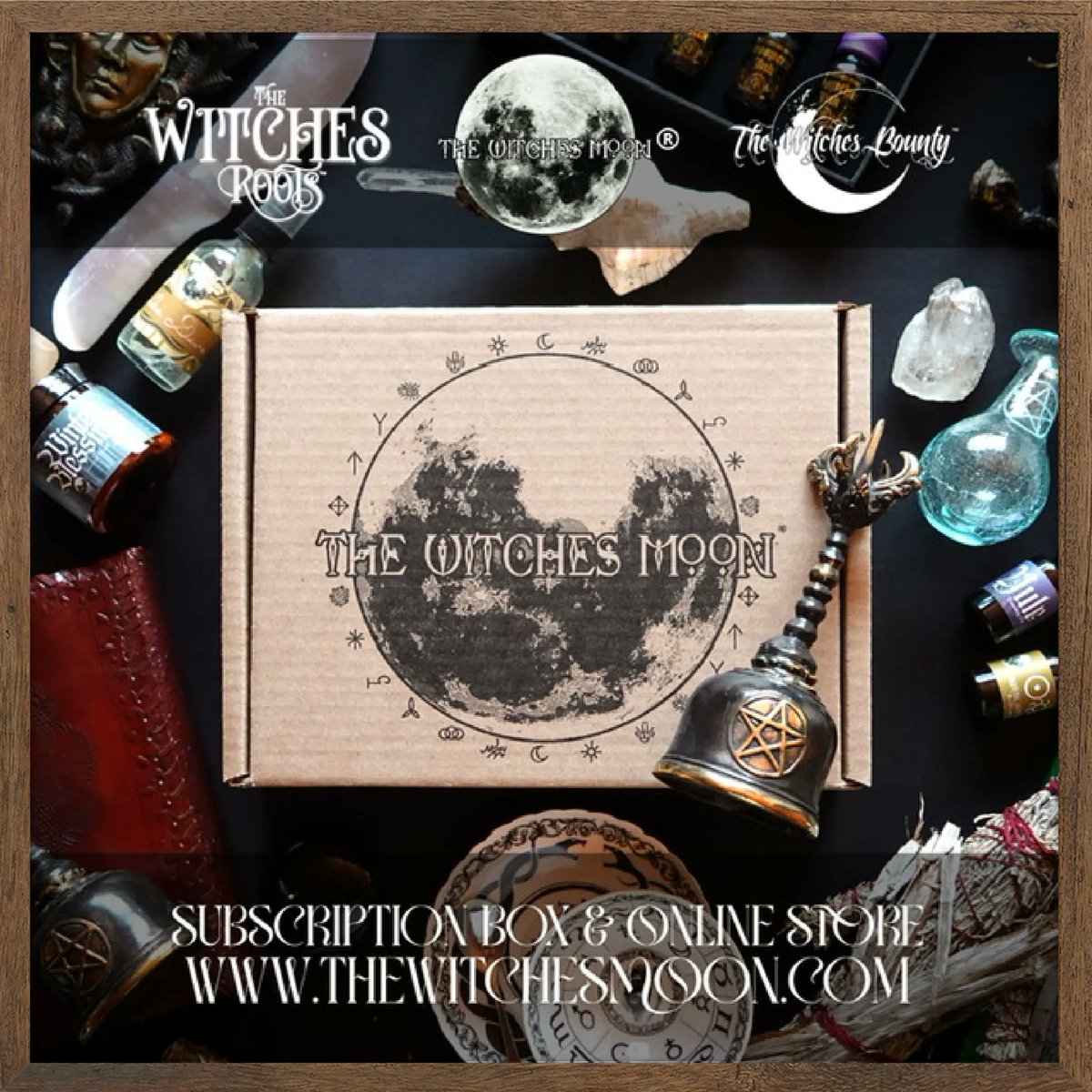 Faeriemagazine's tweet image. The Witches Moon® offers the perfect tools to enhance your craft, manifest your desires, magnify your intentions, and master the powers within.  #WitchySupplies #MagicalTools #Manifestation buff.ly/42q0XWC