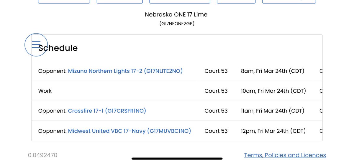 Here is our schedule for day 1 in Minnesota!