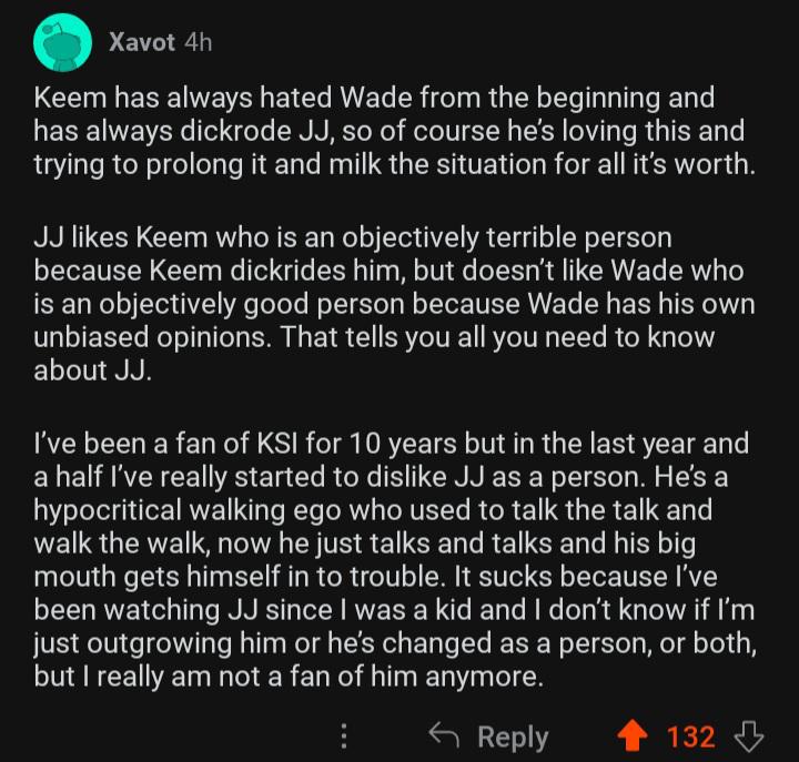 donaidhmc's tweet photo. @niggaantics @joshuapsjones @joinsideplus Thank you! No one is talking about this. Keem destroyed KSI's life and made money from it. 

This post put it best. https://t.co/DwJBq3IITX