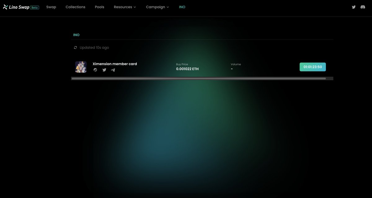 We are PREPARED NOW!!

@ximensionbrand  is going to launch (L)INO on @LinoSwap in 24h!
This is a revolutionary new approach of issuing NFTs.
Please stay tuned for more!
Portal: linoswap.io
#NFT #INO #NFTLaunch