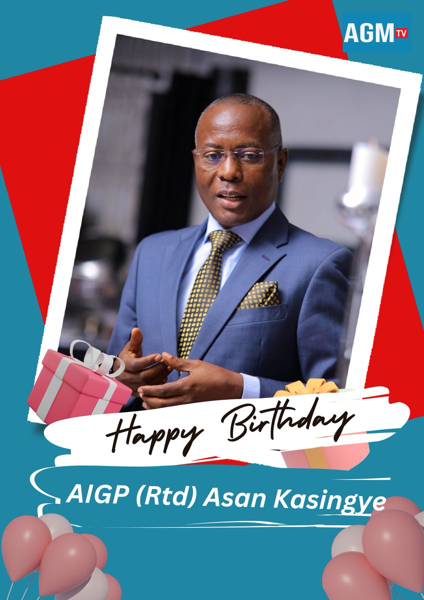 agmtvug's tweet photo. Happy 59th birthday, a great servant of our Nation Uganda, enjoy your new year ahead in Jesus name. @AKasingye @PoliceUg #AGMBirthdayUpdate #Kasingye https://t.co/cxoMdVmjCu