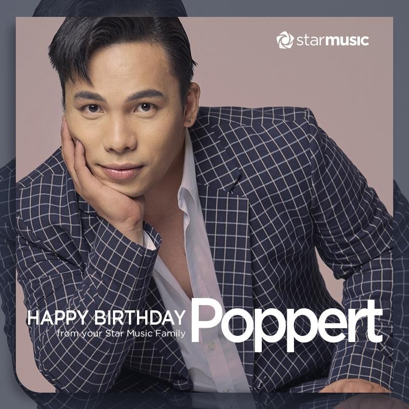 StarMusicPH's tweet photo. We wish the happiest of birthdays to the one and only @iampoppert! 🥳

Stream 'Bitaw' here: 🔗 https://t.co/ERyMnofR0O

#Poppert #Bitaw https://t.co/k6xOVQr6rF