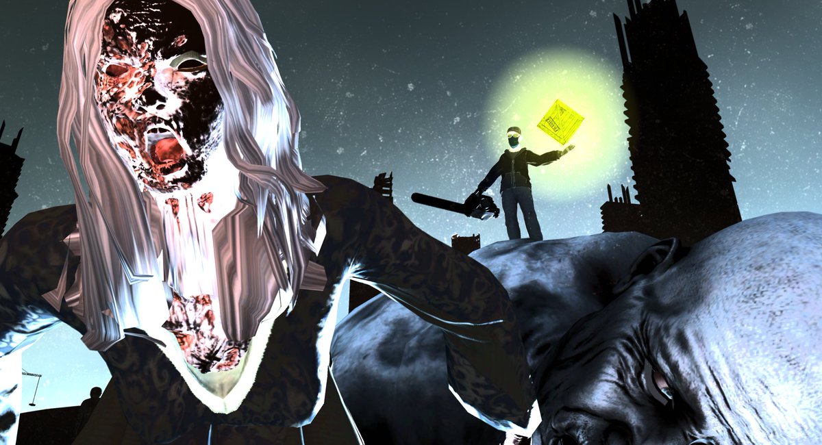 We're back!
Kill zombies and get reward boxes to earn.

Get your gun now : altermyego.online/zomg/mintGun
Learn more : altermyego.online

#ZombieGuillotine #PlaytoEarn #NFTGiveaways #NFTCommunity #Metaverse #Metaverseproject #MetaverseWorlds #NFTsales #NFTGiveaway