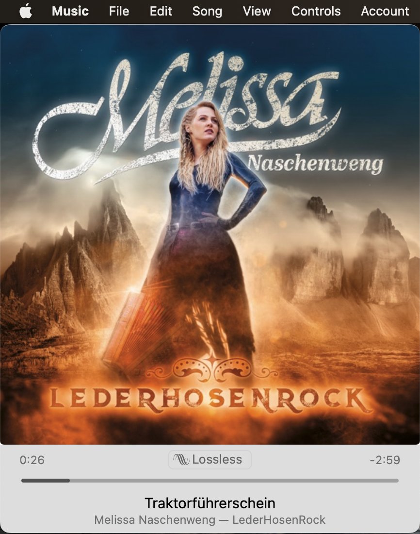 バスが来るまであと30分あるので、Melissa Naschenweng を聴いております。