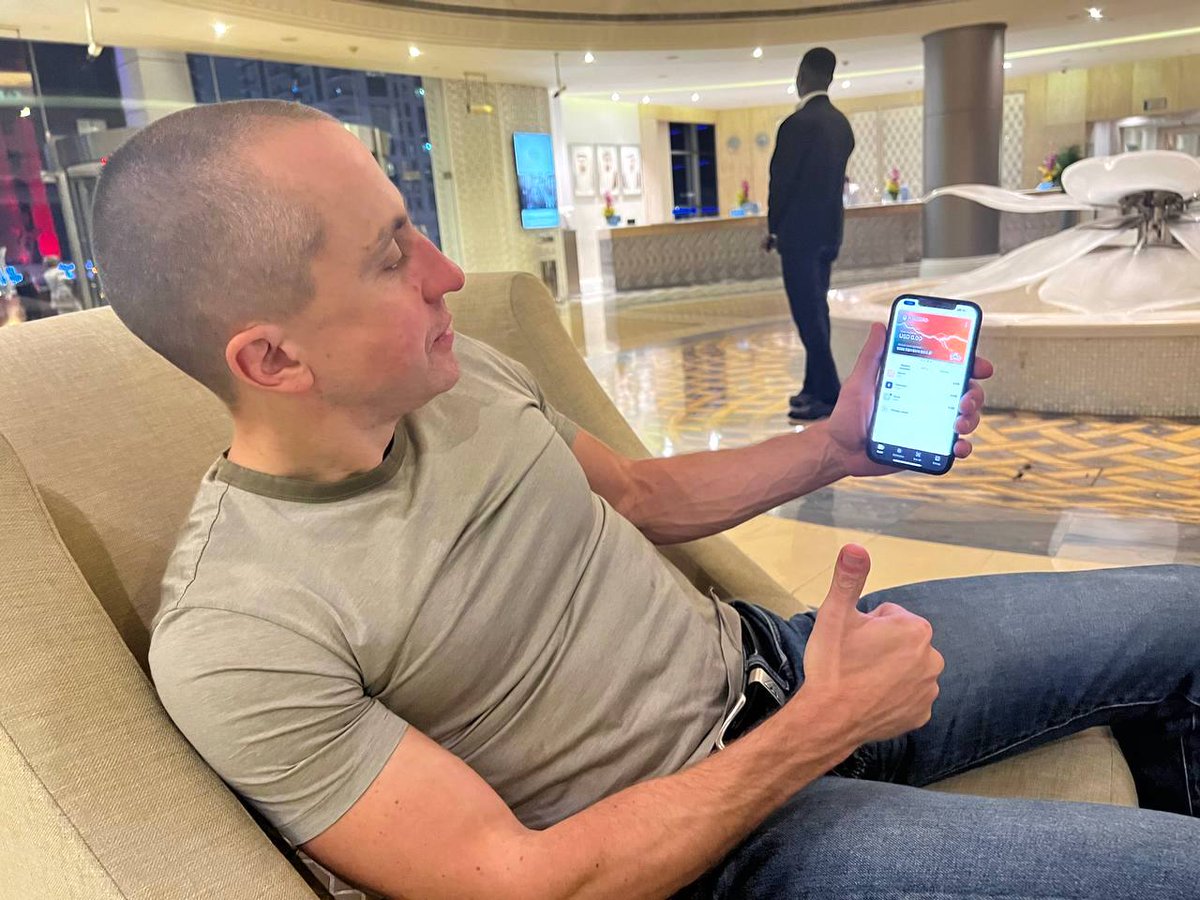 AmmerCards's tweet image. 📢 Check it out! The founder of @wavesprotocol and @PWRDAO already has his #PowerDAO card in @AmmerWallet 
Have you created yours yet? Drop a 👊 emoji in the comments if you&apos;ve already did! 
@sasha35625 #PowerDAO #AmmerWallet #Blockchain