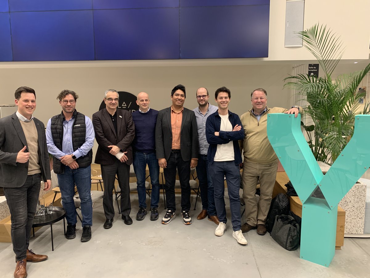 Industryabe's tweet photo. Throwback to our first conference at @lagrandposte  (Liège) last Tuesday. We talked about #Industry 4.0 through a panel of #entrepreneurs and #startups, such as #GetYourWay, #Qviro and #Ewattch

🗓️Next editions: #Hydrogen (June 6) &amp; #Recycling (October 11). https://t.co/c9kutHDZVX