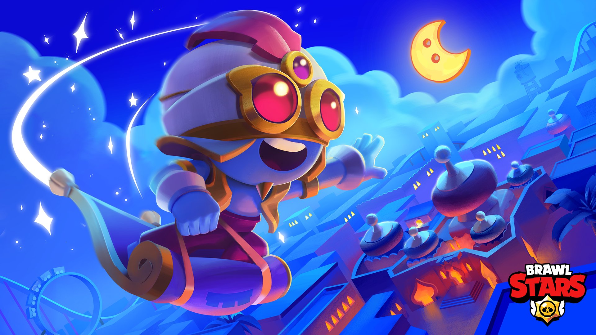 Brawl Stars on X: Shining✨, shimmering ✨, splendid! Sultan Carl Skin is  now available! ✨🌙 The Lunar Brawl starts now! A free Pin, another one for  a Quest, Double Tokens, and the