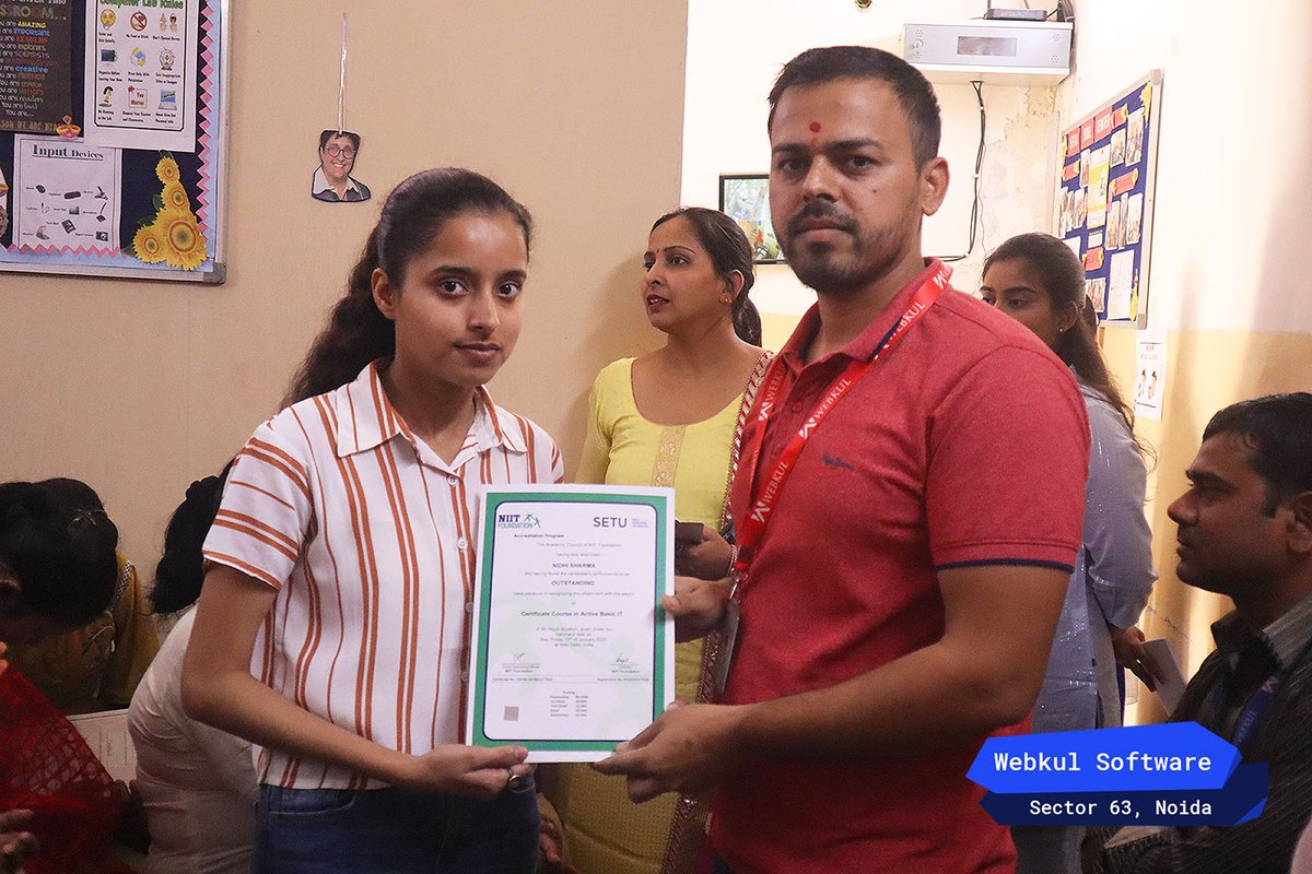 webkul's tweet photo. Celebrating education and empowerment! Webkul team visits Setu Foundation for their convocation event, distributing certificates as part of our CSR activity.
#WebkulCSR #SetuFoundation #ConvocationEvent #Webkul #lifeatwebkul https://t.co/rv1Af62KRC