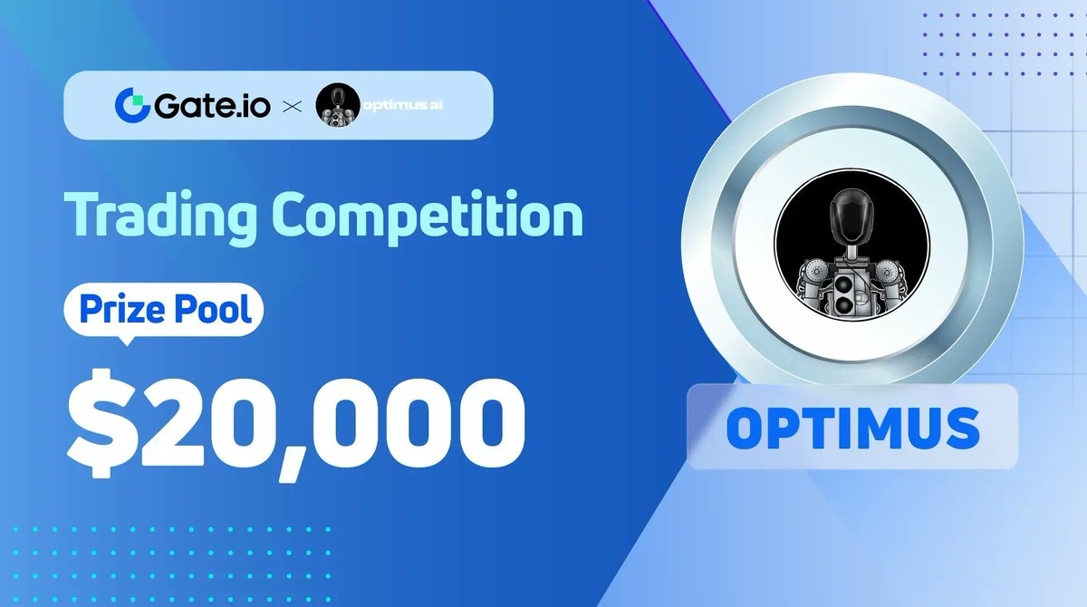 Gate.io (@gate_io) on Twitter photo ๐ค A Decentralised Venture Fund for AI Projects: Join #OPTIMUS Trading Competition, Share $20,000 #OPTIMUS Rewards!
To Enter
โ๏ธ Follow @gate_io & <a href="/OptimusAI_Token/">The Optimus Project ๐ค | $OPTI</a>
โ๏ธ Like, RT & Tag 3 friends
๐ JOIN NOW: go.gate.io/w/Q7Ux2uoe
End at 14:00 PM, Mar 30 (UTC)
#Gateio #Trading ๐ค A Decentralised Venture Fund for AI Projects: Join #OPTIMUS Trading Competition, Share $20,000 #OPTIMUS Rewards!
To Enter
โ๏ธ Follow @gate_io & <a href="/OptimusAI_Token/">The Optimus Project ๐ค | $OPTI</a>
โ๏ธ Like, RT & Tag 3 friends
๐ JOIN NOW: go.gate.io/w/Q7Ux2uoe
End at 14:00 PM, Mar 30 (UTC)
#Gateio #Trading