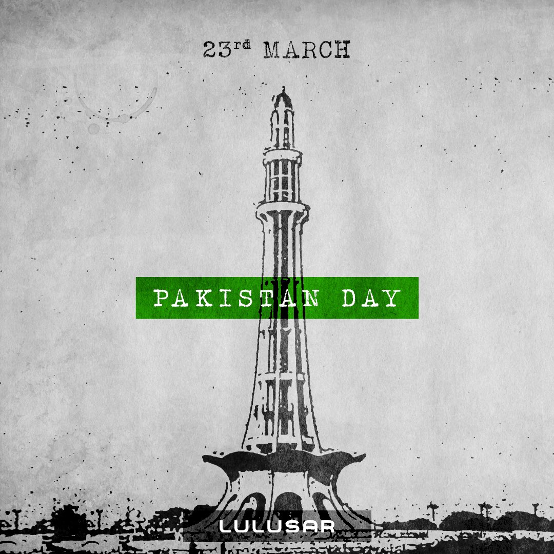 lulusaronline's tweet photo. #23March A DAY OF COMMITMENT 

Lulusar wishes everyone a Happy Pakistan Day. Today we celebrate the strength and resilience of Pakistan, as we commemorate #PakistanDay 

#lulusar #23Mar #Pakistan https://t.co/0mG9oHoLK2