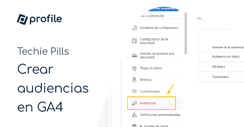 EsProfile's tweet photo. Las audiencias son una herramienta esencial en #GoogleAnalytics para mejorar la conversión y el #ROI del sitio #web 📊🎯. Hoy, en nuestro #techiepills, aprendemos a crear audiencias personalizadas en #GA4 paso a paso. ¡Dale al play! ▶️

#googleanalytics4 #marketingdigital