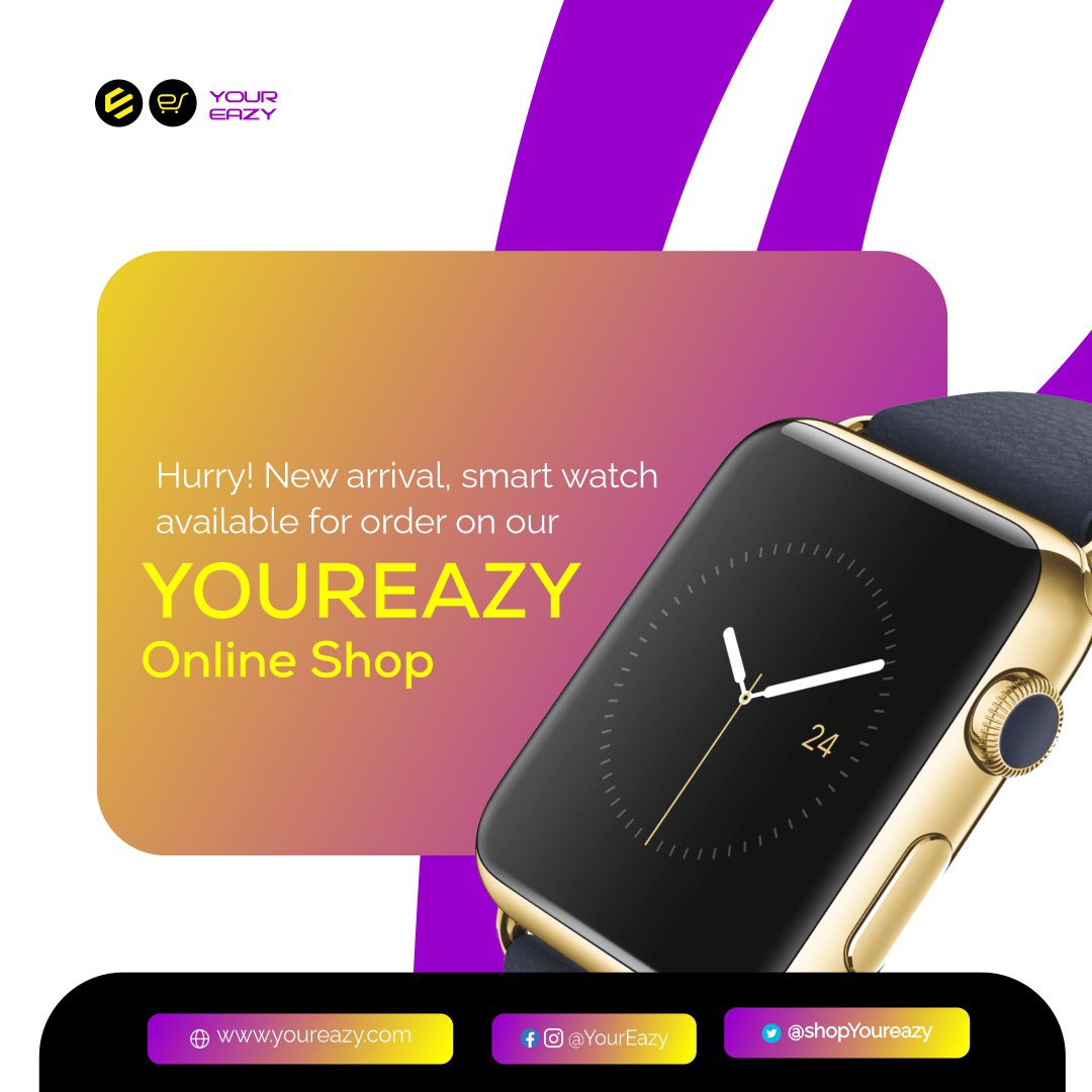 ShopYoureazy's tweet photo. Get your original smart watches ⌚️only on https://t.co/z94MAV28iQ. Shop now.🛍️ https://t.co/njT5ahPOjt