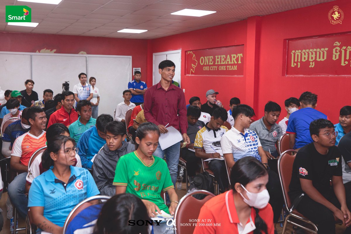PhnomPenhCrown's tweet photo. We are glad to launch our Smart Youth League competition 2023. The competition exists with 7 age categories from U10, U12, U14, U16, U18 and U20 and 7 female teams to participate in our league. https://t.co/a8r24Cekks