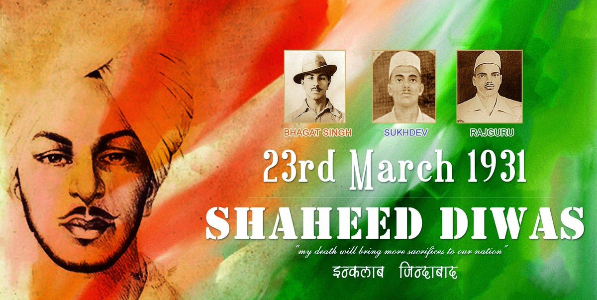 ImperfectWrite2's tweet photo. The one who died for his country only at the age of 23, leaving his own family, and his own life for the independence of the country, and being called a terrorist by some so-called moderate leaders. The idea of Purna Swaraj was introduced by him. #InquilabZindabad https://t.co/oAQNA1QF0s