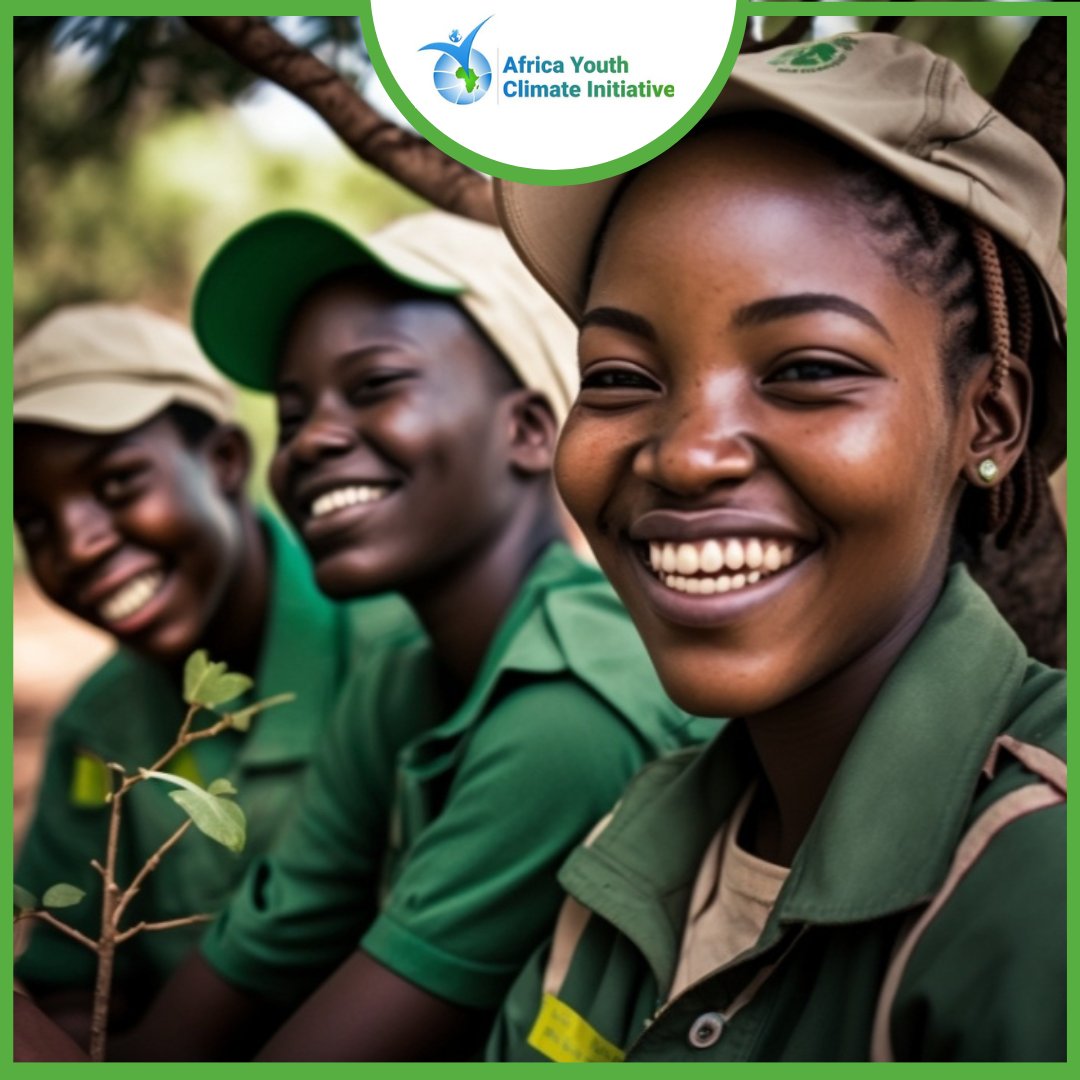 Youth Eco-Entrepreneurship is aimed at giving African youth the encouragement, experience and #knowledge to contribute to a #greeneconomy and as a result equip them with the skills’ set to get #greenjobs. #GreenTeamAfrica #Youth4Adaptation