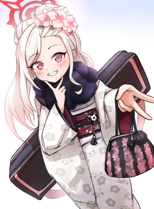 22日 正月ムツキ#100日チャレンジ  #ブルアカ 