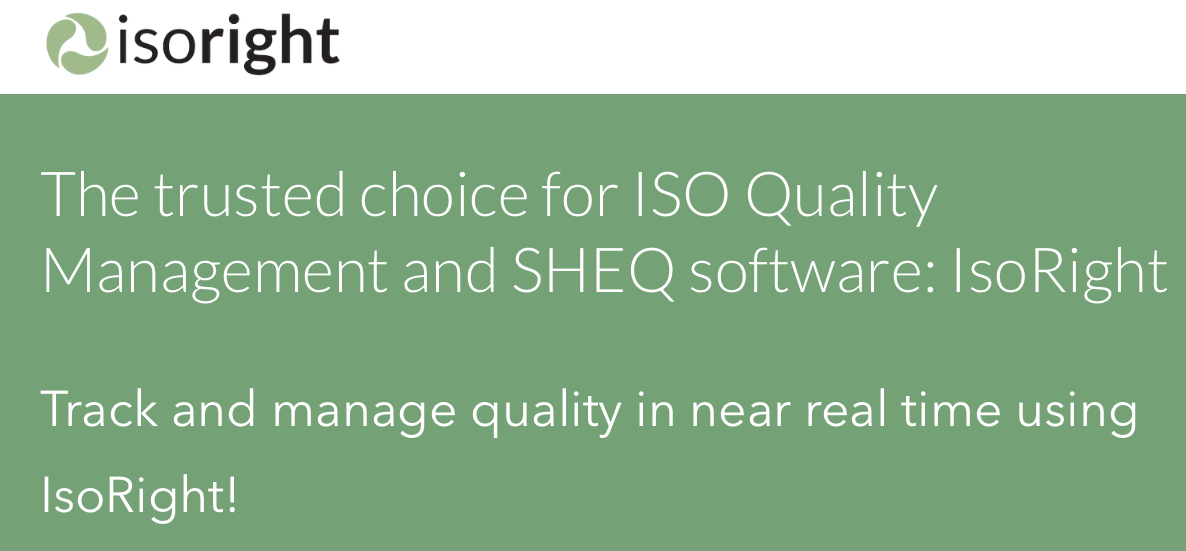getisoright's tweet photo. IsoRight Implementation.
What is #IsoRight?

An online quality management system that:
- supports your #ISO certification goals
- drives continuous improvement
- is proactive about quality not reactive
- is designed to guide your actions

Learn more: https://t.co/MO8NevaGDF #QMS https://t.co/ErLJdOEYeR