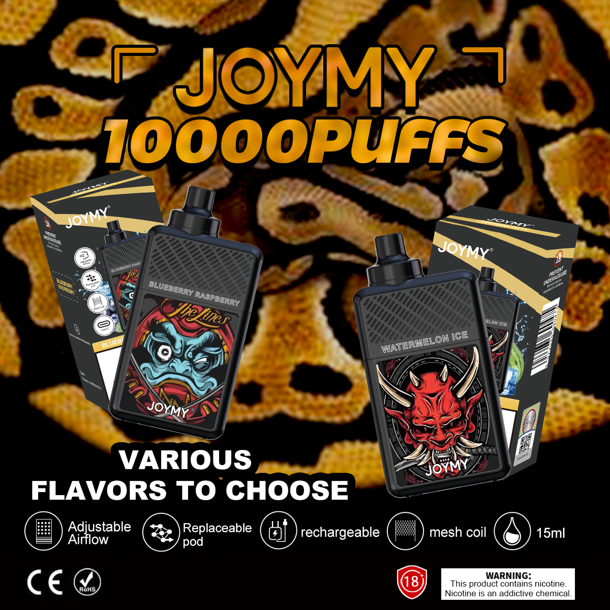 JoymyNancy's tweet photo. 💛💛Gold Gold Vape Pod Mod
Mod Pod Vape Gold Gold💛💛
#vape #podmod #10000puffs #joymy
https://t.co/H2DWUzzPD1
https://t.co/mGHRq7GDA2
🪙🪙🪙🪙🪙🪙🪙🪙🪙🪙🪙🪙🪙🪙🪙🪙🪙🪙🪙🪙🪙🪙
.
.
.
.
.
#Affordabledisposablevapes #Biodegradabledisposabledevices #Varietypackdisposables https://t.co/FiMubfxT8S