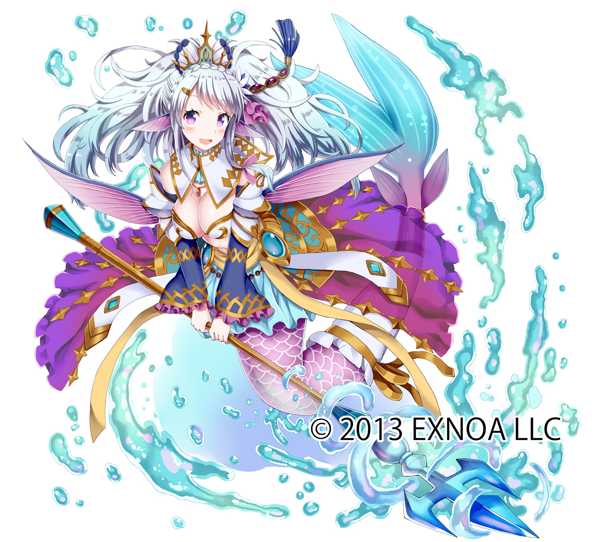 正式実装されたようなので告知、千年戦争アイギスにてシービショップ『龍宮の海巫女イヲナミ』を描かせて頂きました。もしよければプレイして手に入れてください～
 #千年戦争アイギス 