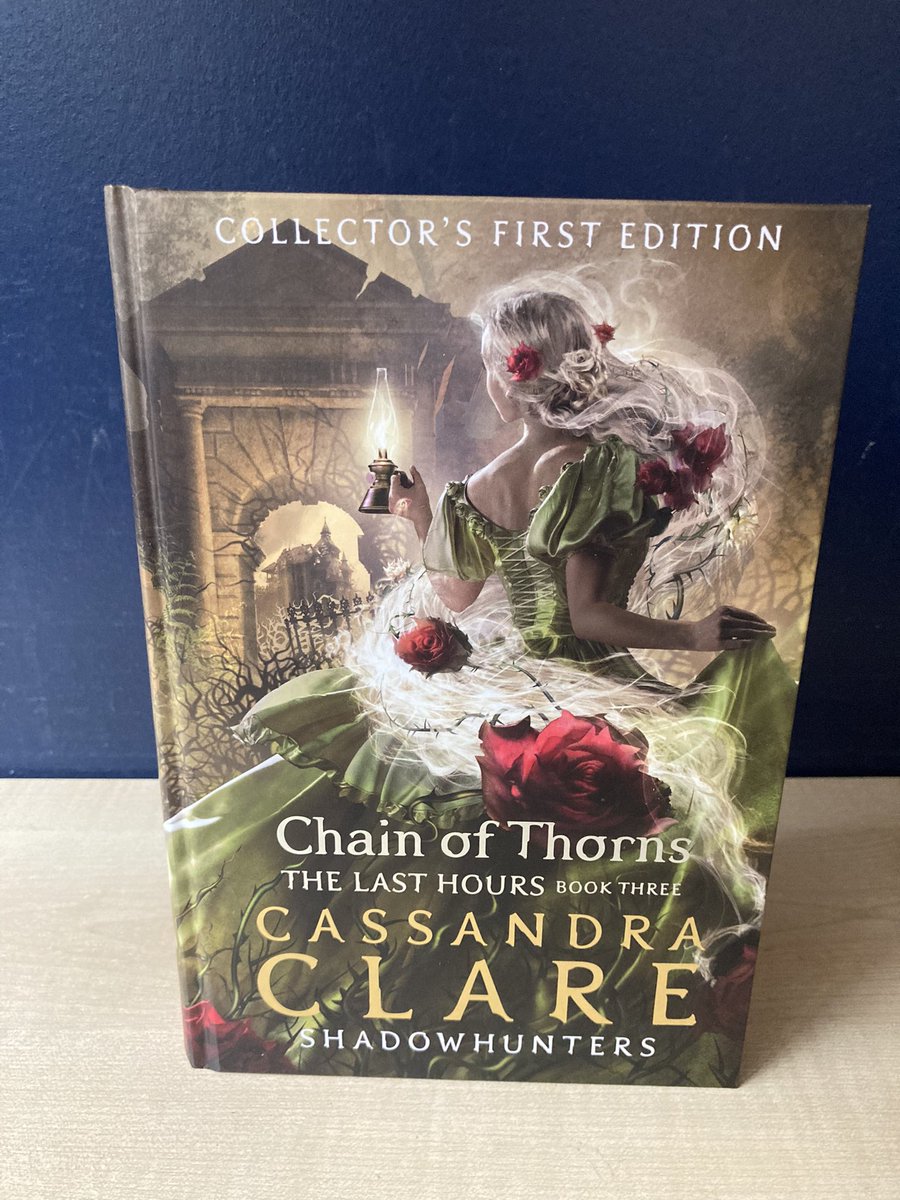 The second is Chain of Thrones - The Last Hours Book Three. This is the latest in Cassandra Clare’s incredibly popular Shadowrunners series. We have collector’s first editions with exclusive artwork and a bonus short story in stock. Reserve your copy now!